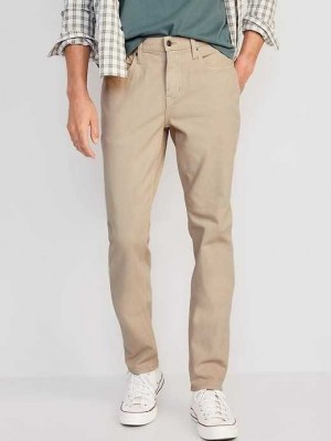 Old Navy Athletic Taper Five-Pocket Pants Light Khaki | ARW674980