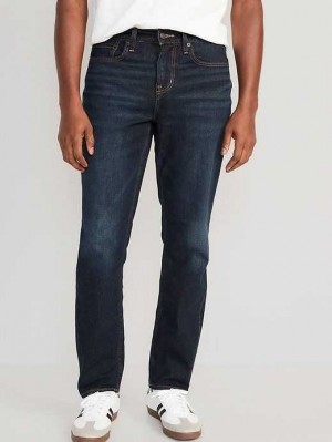 Old Navy Athletic Taper Jeans Dark Wash | ZVG091264