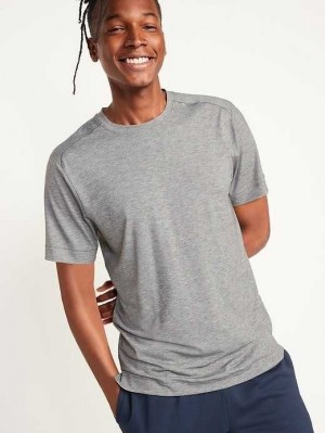 Old Navy Beyond 4-Way Stretch T-Shirt Grey | PAV035129