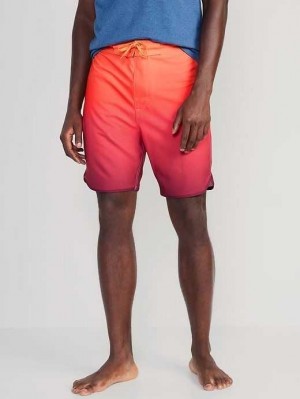 Old Navy Built-In Flex Board Shorts Warm Ombre | JMH416703