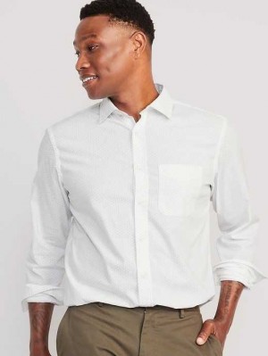 Old Navy Classic-Fit Everyday Shirt Black / White | OXF037894