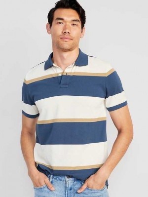 Old Navy Classic Fit Pique Polo Blue | JKQ513074