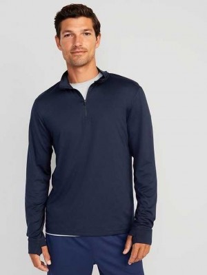 Old Navy Cloud 94 Soft 1/4-Zip Pullover Navy | XSB896725