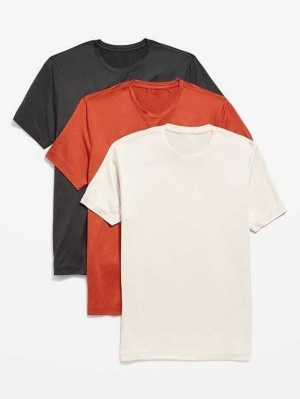 Old Navy Cloud 94 Soft Go-Dry Cool T-Shirt 3-Pack Orange | SHI632547