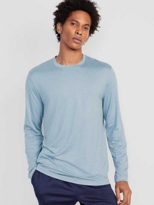 Old Navy Cloud 94 Soft Long-Sleeve T-Shirt Blue Light Blue | BQS982037