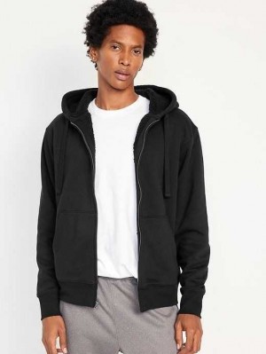 Old Navy Cozy Sherpa-Lined Zip Hoodie Black | CHV856309