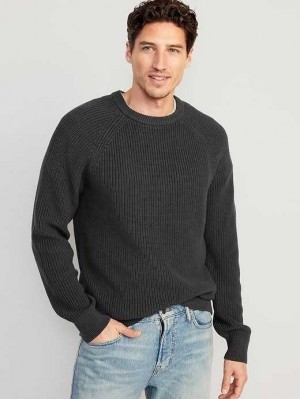 Old Navy Crew-Neck Shaker-Stitch Sweater Panthers | UFG940276