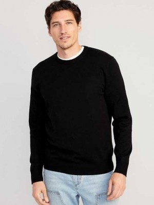 Old Navy Crew-Neck Sweater Black | JVY943175