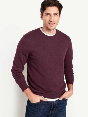 Old Navy Crew-Neck Sweater Burgundy | JGM459237