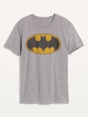 Old Navy DC Comics Batman Gender-Neutral T-Shirt Grey | PHI839542