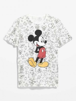 Old Navy Disney Mickey Mouse Gender-Neutral T-Shirt Calla Lilies | XGB701598