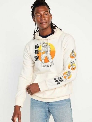 Old Navy Dragon Ball Z Gender-Neutral Pullover Hoodie Creme De La Creme | VKZ281309