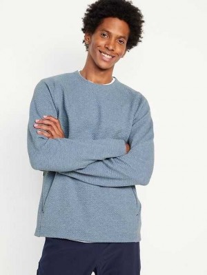 Old Navy Dynamic Fleece Crew-Neck Sweatshirt Blue | WQV402196