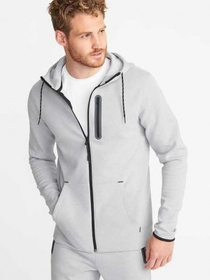 Old Navy Dynamic Fleece Zip Hoodie Light Grey | UCG451297