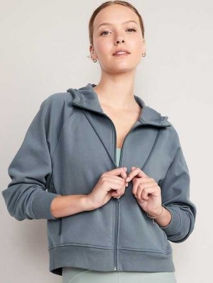 Old Navy Dynamic Fleece Zip Hoodie Ocean Shale | PIN204915