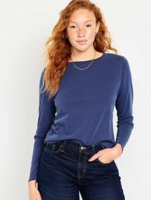 Old Navy EveryWear Long-Sleeve T-Shirt Bluesday | TZN098142