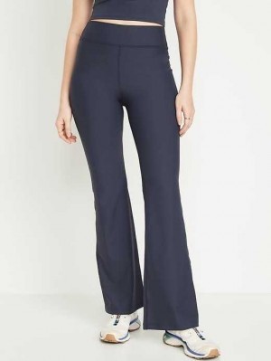 Old Navy Extra High-Waisted PowerSoft Flare Leggings Navy | DZB914856