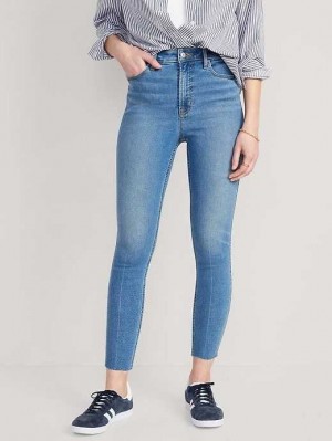 Old Navy Extra High-Waisted Rockstar 360 Stretch Super-Skinny Jeans Mary Kate | OPW274691