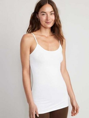 Old Navy First-Layer Tunic Cami Tops White | IUF325096