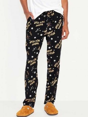 Old Navy Flannel Pajama Pants New Year Zzzs | SYN384507