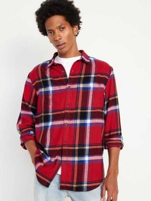 Old Navy Flannel Shirt Red | CMP046359