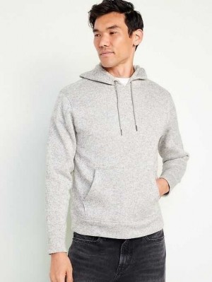 Old Navy Fleece-Knit Pullover Hoodie Beige | MOZ152470