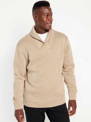 Old Navy Fleece-Knit Sweater Brown | HFP156723