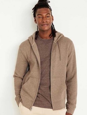 Old Navy Fleece-Knit Zip Hoodie Brown | EHR874213