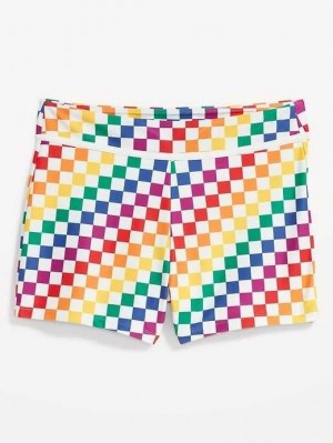 Old Navy Gender-Neutral Pride Swim Shorts -- 3-inch inseam Multicolor | MCZ071923