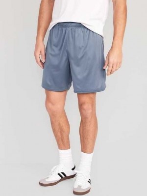 Old Navy Go-Dry Mesh Basketball Shorts Wintry Waters | YPK019374