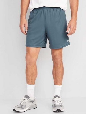 Old Navy Go-Dry Mesh Performance Shorts Wintry Waters | BVM506319