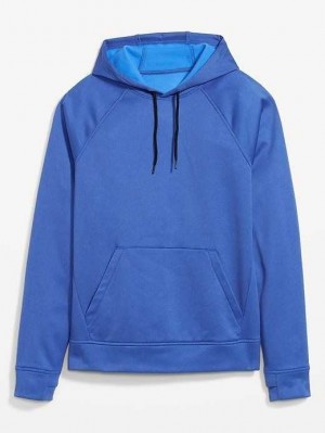 Old Navy Go-Dry Performance Pullover Hoodie Blue | KBQ803164