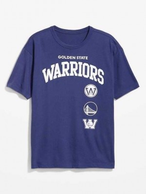 Old Navy Golden State Warriors Gender-Neutral T-Shirt Bluesday | HMQ059136