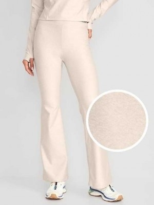 Old Navy High-Waisted Cloud+ Flare Leggings Beige | RTW317928