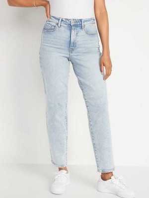 Old Navy High-Waisted OG Loose Jeans Light Wash | QSD498513