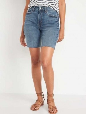 Old Navy High-Waisted O.G. Straight Cut-Off Jean Shorts Suki | SCQ541920