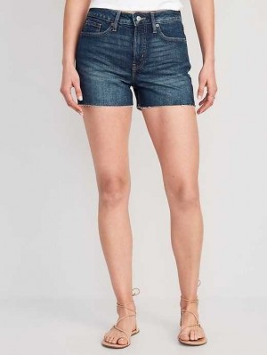 Old Navy High-Waisted OG Straight Cut-Off Jean Shorts Cyrano | IOX486591