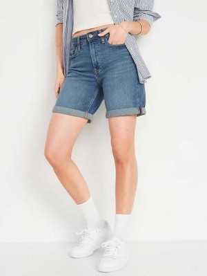 Old Navy High-Waisted OG Straight Jean Shorts Suki | VGP107942