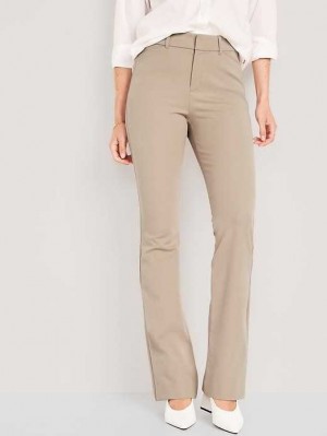 Old Navy High-Waisted Pixie Flare Pants Beige | KHW293874