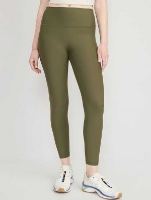 Old Navy High-Waisted PowerSoft 7/8 Leggings Alpine Tundra | VGN406718