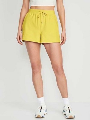 Old Navy High-Waisted PowerSoft Shorts Light Green | PKV610257