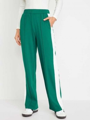 Old Navy High-Waisted PowerSoft Track Pants Turquoise | BKE381947