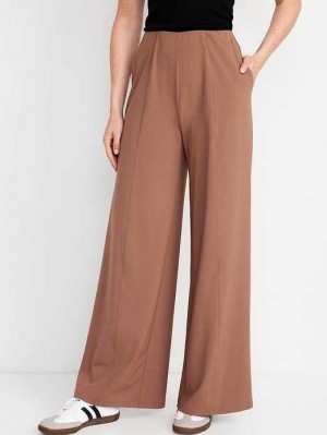 Old Navy High-Waisted PowerSoft Wide-Leg Pants Date Palm | SAO406591