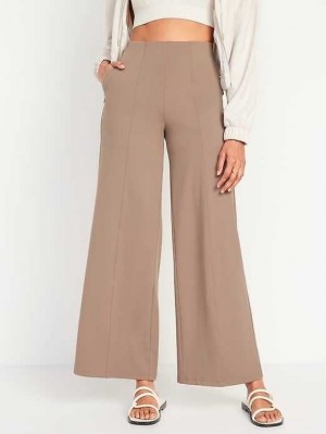 Old Navy High-Waisted PowerSoft Wide-Leg Pants Sedimentary | AVW208159