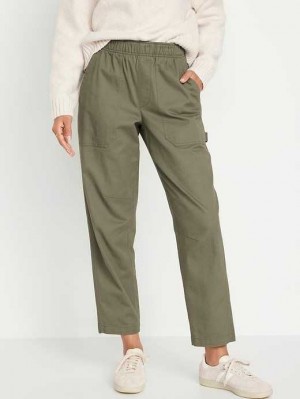 Old Navy High-Waisted Pulla Utility Pants Grey | KPR213986