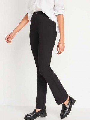 Old Navy High-Waisted Wow Boot-Cut Pants Black | WZC275604