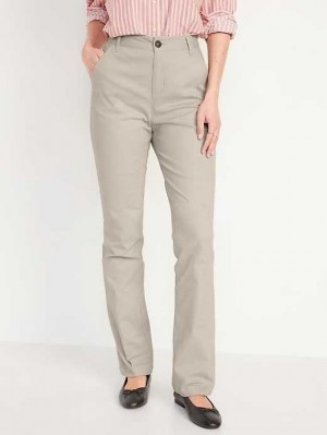 Old Navy High-Waisted Wow Boot-Cut Pants Rolled Oats | XDQ241930