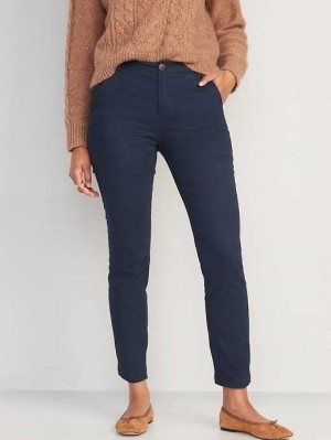 Old Navy High-Waisted Wow Skinny Pants Blue | KSV305426