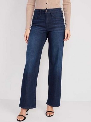 Old Navy High-Waisted Wow Wide-Leg Jeans River | OVZ936205