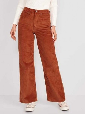 Old Navy Higher High-Waisted Wide-Leg Corduroy Pants Umbria | ZFU723614